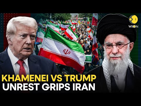 Trump vs Khamenei LIVE: Khamenei Accuses Trump of Backing Protests as Iran Erupts | WION