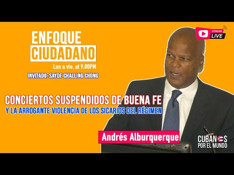 #EnVivo | #EnfoqueCiudadano Andrés Alburquerque: Candidatos republicanos con Julio Schilling