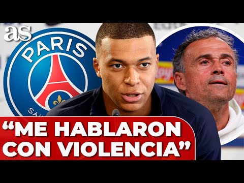 MBAPPÉ denuncia la VIOLENCIA del PSG y AGRADECE a LUIS ENRIQUE y LUIS CAMPOS