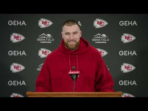 Travis Kelce: “Whoever had that ball last was going to win” | Divisional Playoff Press Conference video clip