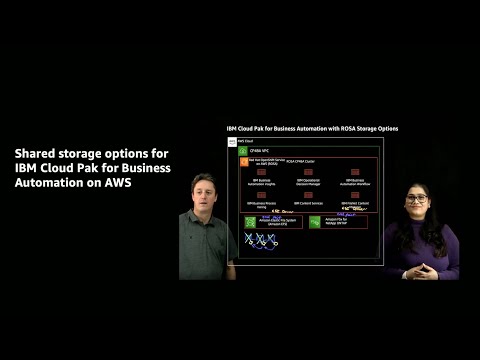 Shared storage options for IBM Cloud Pak for Business Automation on AWS | Amazon Web Services