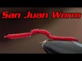 San Juan Worm Fly Tying Instructions - Simple Easy Beginner Flies