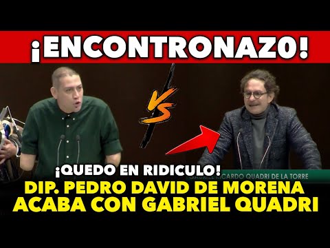 SE TERMINO! DIP. VALIENTE ENCARA A GABRIEL QUADRI Y LE CIERRA EL HOCICO CON ESTO QUE INFORMO