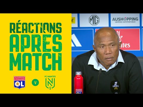 OL - FC Nantes : la réaction d'Antoine Kombouaré