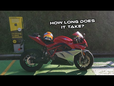 CHARGING // AC vs DC // How long does it take to charge the Energica?