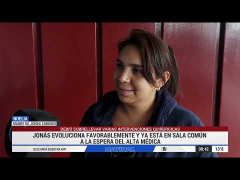 ¡Una buena noticia! ¡JONAS evoluciona favorablemente luego del ataque!