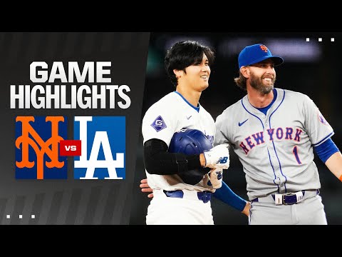 Mets vs. Dodgers Game Highlights (4/19/24) | MLB Highlights