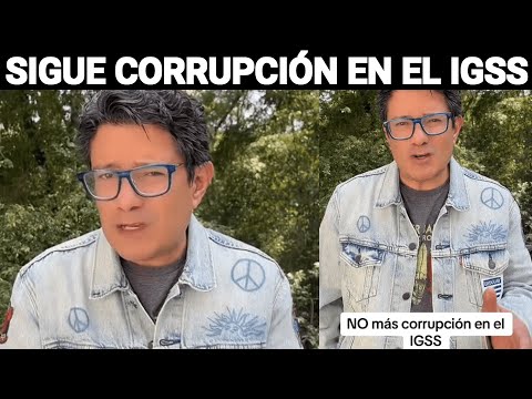 CARLOS BARRERA SIGUE CORRUPCIÓN EN EL IGSS EL SEÑOR QUE SOLO FUE A ENRIQUECERSE, GUATEMALA.