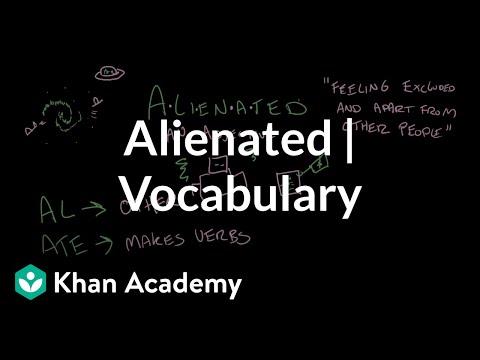 Alienated | Vocabulary | Khan Academy