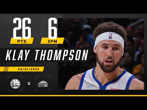 Klay Thompson drops 7 3PM, passing Ray Allen for THIRD All-Time Playoff 3s video clip