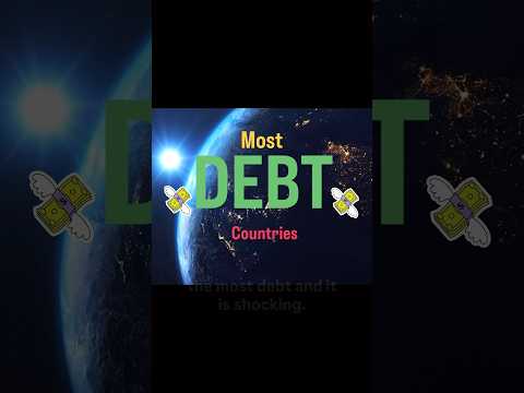The countries with most debt 🤯 💵??!!