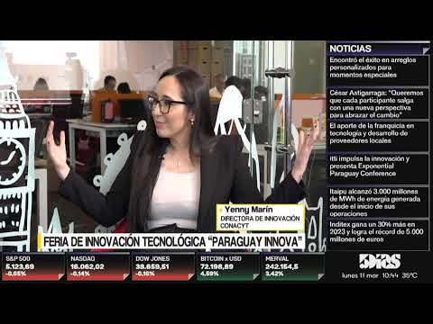 YENNY MARÍN | FERIA DE INNOVACIÓN TECNOLÓGICA PARAGUAY INNOVA | MONITOR ECONÓMICO | 5díasTV