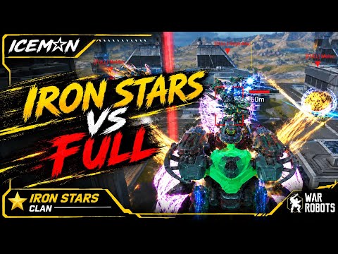 💪 İron stars vs Full : War Robots WR