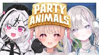 【PartyAnimals】ぐにゃころでラストコラボ！🐾【#桃瀬にな / PROJECT NEBULA】