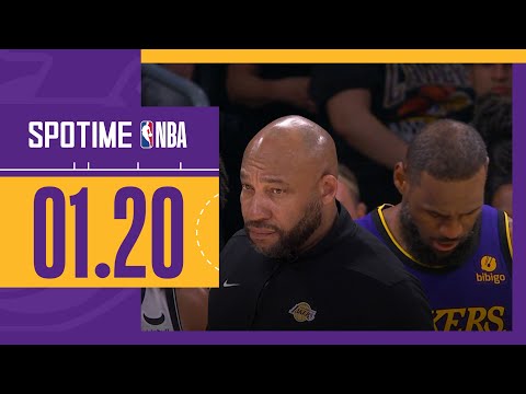 [SPOTIME NBA] 위기의 LA 레이커스 브루클린 vs LA 레이커스 & TOP5 (01.20)