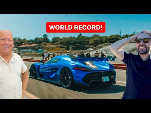 Koenigsegg Jesko's Record-Breaking Run at Laguna Seca