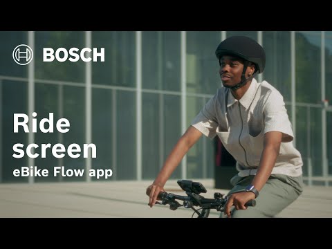 Ride screen | eBike Flow app
