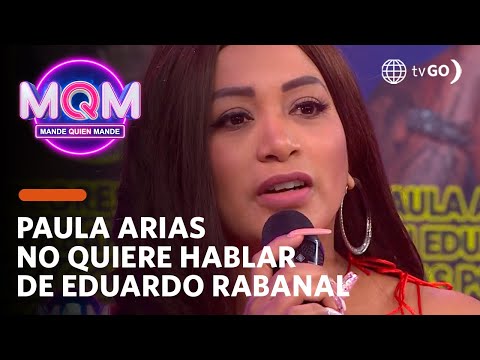 Mande Quien Mande: Paula Arias: “Eduardo Rabanal es un tema cerrado en mi vida” (HOY)