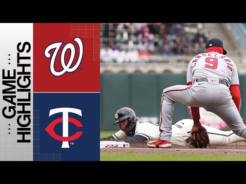 Nationals vs. Twins Game Highlights (4/23/23) | MLB Highlights video clip