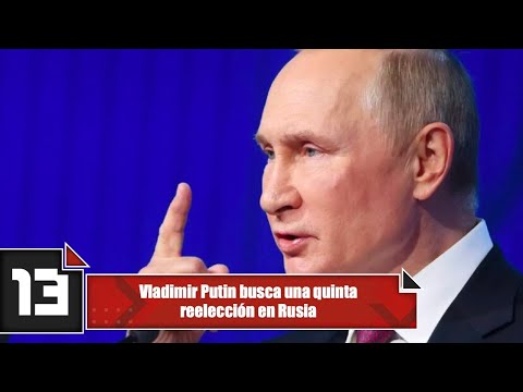 Vladimir Putin busca una quinta reelección en Rusia