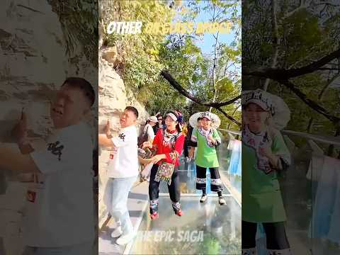 “Glass Bridge Challenge Gone Wrong 😱 | Other vs This” #shorts #viraledit#OthervsThis