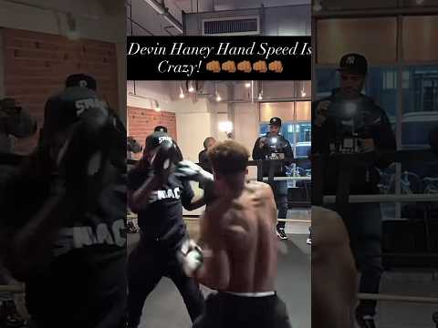 Devin Haney Hand Speed Crazy 😳