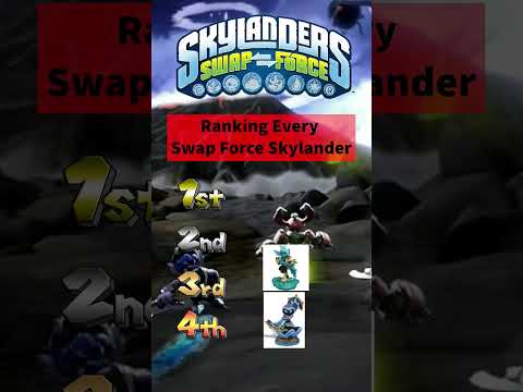 Magna Charge v Roller Brawl v Star Strike v Punk Shock - Ranking Every Skylander Swap Force Top 16