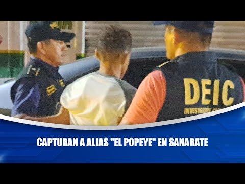 Capturan a alias El Popeye en Sanarate