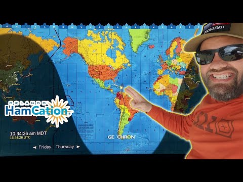GEOCHRON Atlas 4K at Hamcation 2024 | Watch the WORLD and What's Above It!