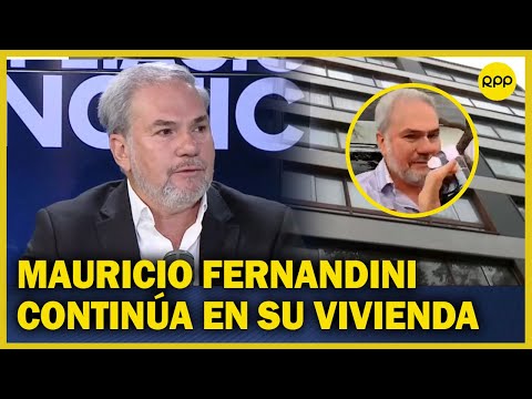 Mauricio Fernandini continúa detenido en su vivienda en San Isidro