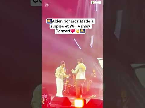 Will Ashley and Alden richards performance #willashley #soloconcert