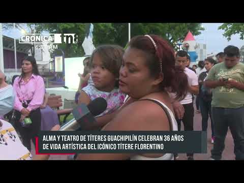 ALMA y Teatro de Títeres Guachipilín celebran 36 años de vida artística - Nicaragua