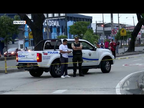 Un asesinato fue reportado en Sauces 7, a la altura del redondel del Cenepa, en Guayaquil