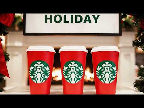 【広告なし】【スタバ クリスマスBGM】カフェで流れる温かいモダン・ジャズ - ホリデーシーズンを彩るお洒落な店内音楽