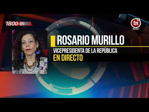 #ENVIVO Comunicación con la Vicepresidenta de Nicaragua - Cra. Rosario Murillo