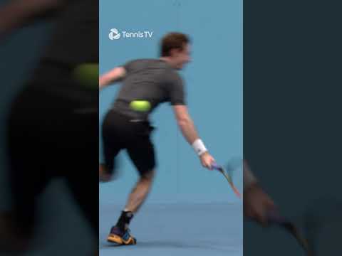 Murray CRAZY Backhand Flick vs Ferrer 👏