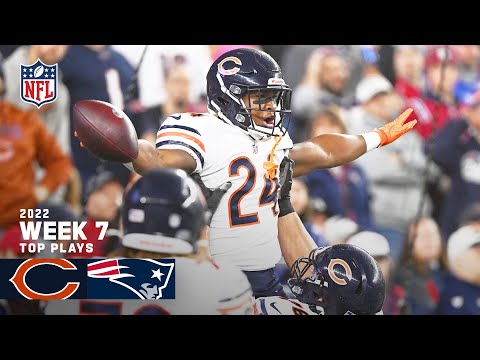 Chicago Bears Top Plays vs. New England Patriots | 2022 Regular Season Week 7 video clip
