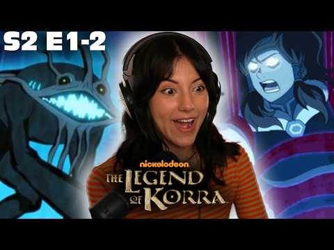 DARK SPIRITS! | The Legend of Korra Season 2 Episodes 1 and 2 | FIRST TIME WATCHING Reaction!
