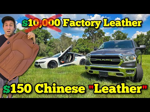 I Bought Custom “Leather” Seat Upgrades from China for $150