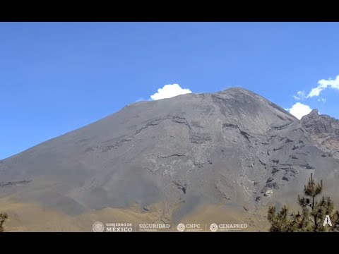 #Popocatépetl | Una tarde en el gran #volcan