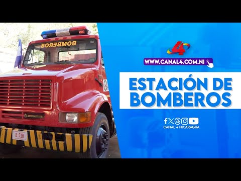Gobierno Sandinista inaugura quinta estación básica de Bomberos en la ciudad de León