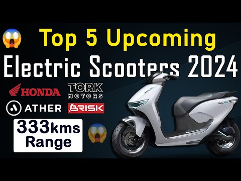 ⚡Top 5 Upcoming Electric Scooters 2024 | Upcoming Electric Scooter Launch | Electric Vehicles India