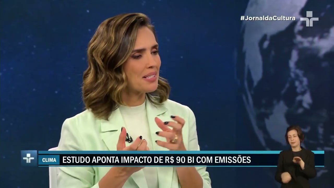 Quanto mais se nega a mudança ambiental mais você retarda o processo diz Carla Beni  TV Online Quanto mais se nega a mudança ambiental mais você retarda o processo diz Carla Beni