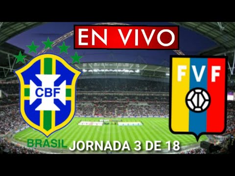 Donde ver Brasil vs. Venezuela en vivo, por la Jornada 3 de 18, Eliminatorias Qatar 2022