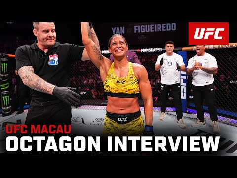 Gabriella Fernandes Octagon Interview | UFC Macau