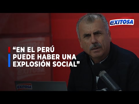 ??Nicolás Lúcar advierte a políticos: Puede haber una explosión social como en Chile