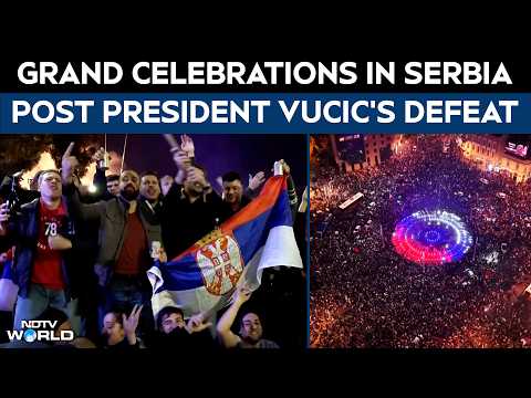 Serbia Polls | Grand Celebrations In Belgrade As Vucic Concedes Defeat To Student-Led Opposition