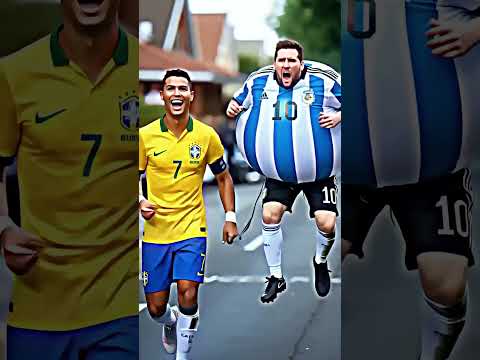 ronaldo fun of messi#ytshorts #rescueefforts #aicatstories #cat #animals
