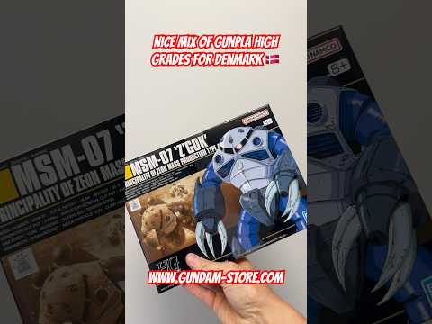 ホビーの動画サムネイル - Nice mix of Gunpla high grades for Denmark 🇩🇰 #gundam #gunpla #bandai #modelkit #hobby