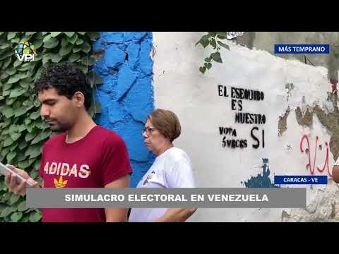 Afluencia de electores en la parroquia El Recreo, Caracas - 30Jun